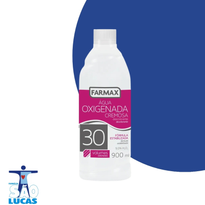 Agua oxigenada farmax cr 30vol 900ml