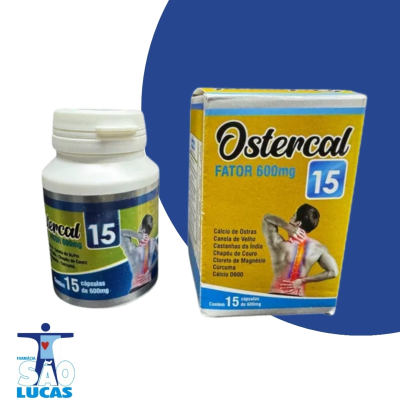 OSTERCAL 600MG 15CPS