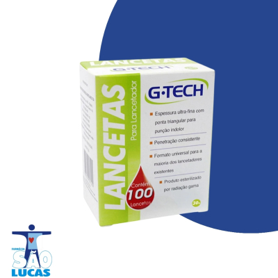 LANCETAS G-TECH 100UN