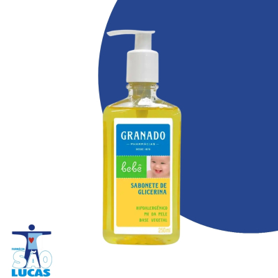 Sabonete liquido granado bebe glicerina trad 250ml