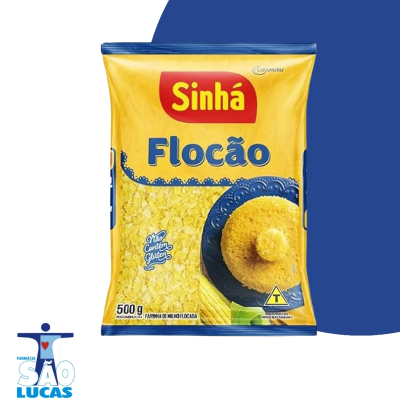 Farinha milho sinha flocao 500gr