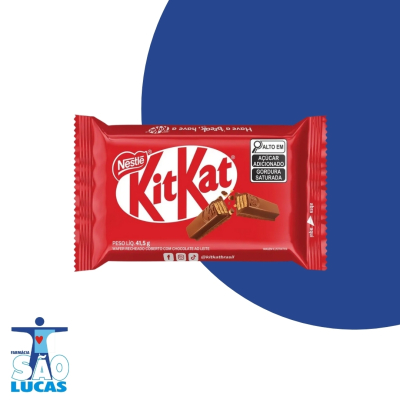 Barra chocolate nestle kit kat ao leite 41.5gr