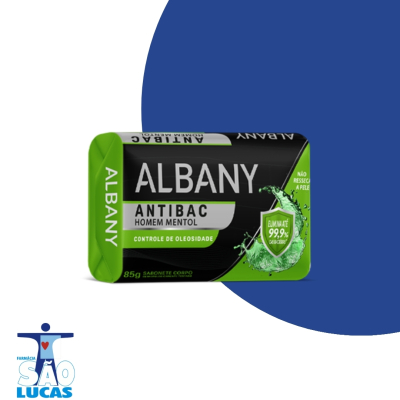 Sabonete em barra albany antibac controle oleosidade 85gr
