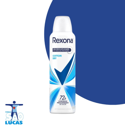 Desodorante aerosol rexona cotton 150ml