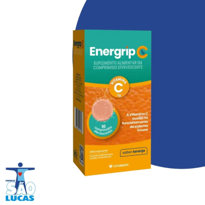ENERGRIP C LARANJA EFERVESCENTE 1G 10CPR
