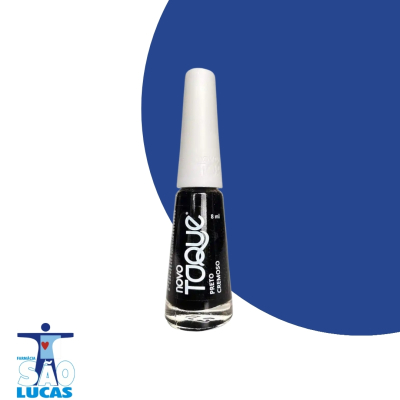 Esmalte novo toque cremoso preto 8ml