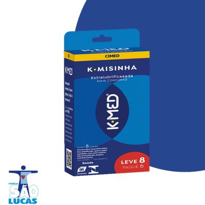 Preservativo k-med k-misinha tradicional 8un