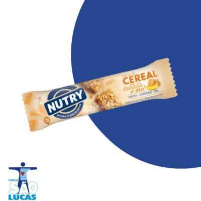Barra cereal nutry aveia banana mel 22gr