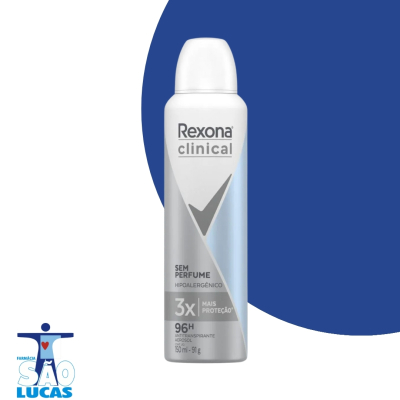 Desodorante aero rexona clinical men s/perfume 150ml