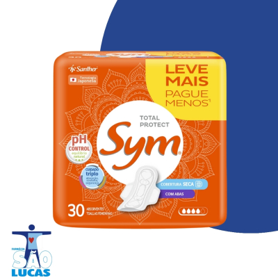 Absorvente sym c/aba sco 30un