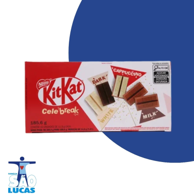 Caixa de bombom kit kat celebreak sortidos 185.6gr