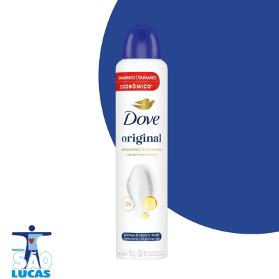 Desedorante aero dove original 48h 250ml