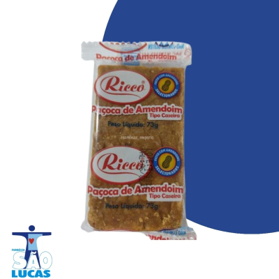 Pacoca de amendoim ricco 50g