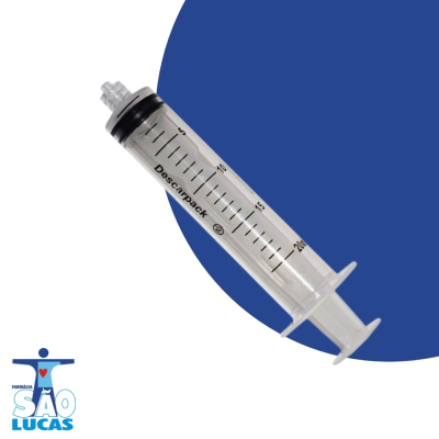 Seringa hipodermica descarpack s/agulha 20ml