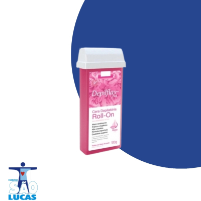 CERA DEPILATORIA DEPILFLAX ROLL ROSA 100G