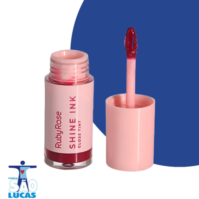 Gloss labial ruby rose tint shine ink hbl6600
