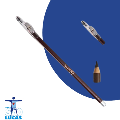 Lapis olhos luisance c/apontador marrom l887-m