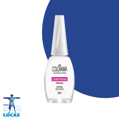 Esmalte color cremoso batida coco