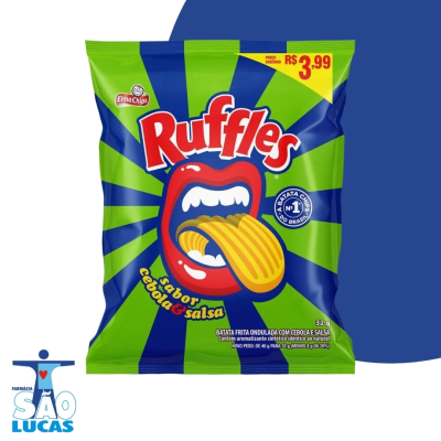 Salgadinho ruffles cebola salsa 32gr