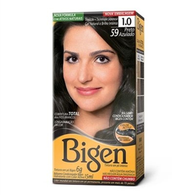 Tint bigen 59 preto azulado