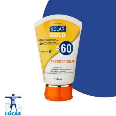 PROTETOR SOLAR GOLD OIL FREE FPS60 125ML 