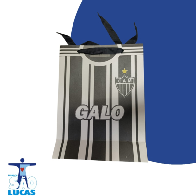 Sacola m times atletico 24x10x32cm
