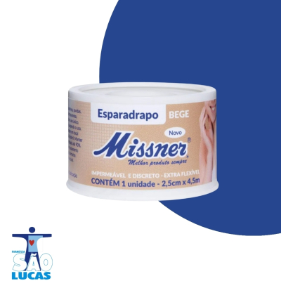 Esparadrapo bege 2.5x4.5 missner