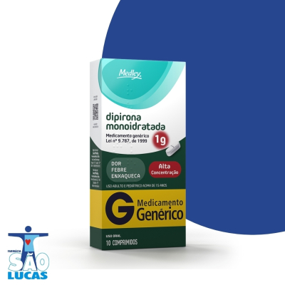 DIPIRONA 1GR 10CPR MED