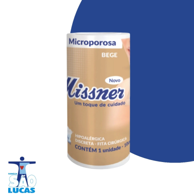 Esparadrapo microp bege 10x4.5cm missner