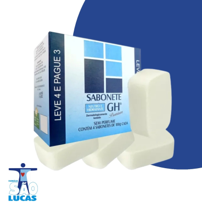 Sabonete em barra gh s/perfume 100gr
