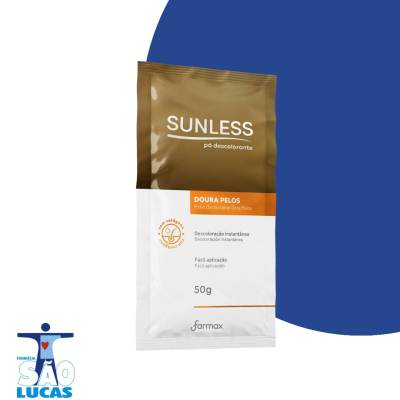 pó Descolorante farmax po sunless doura pelos 50gr