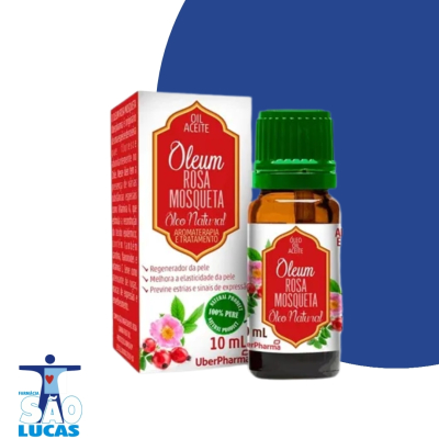 Oleo essencial uberpharma rosa mosqueta 10ml