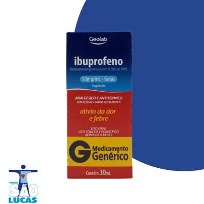 Ibuprofeno gts 50mg/ml 30ml geo