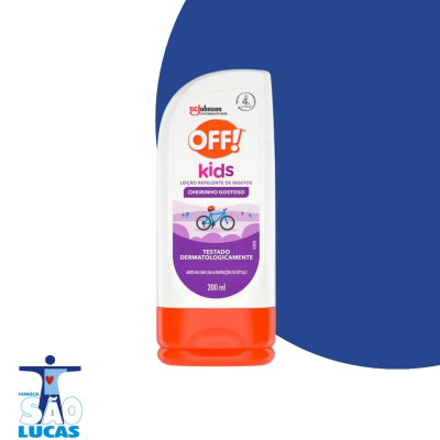 Repelente off kids loção 200ml