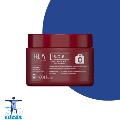 Creme de tratamento felps sos reconstrucao 300g