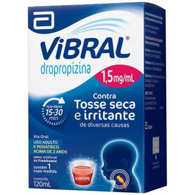 Vibral 1.5mg/10ml xpe inf 120ml