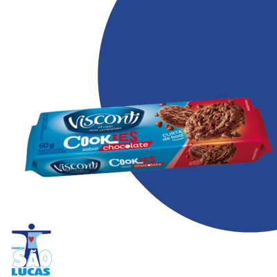 Bisc visconti cookies choc 60gr