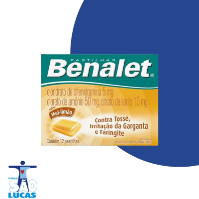 Benalet 50+5+10mg 12past mel limao