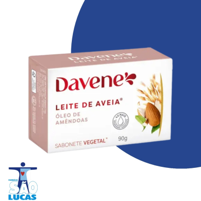 Sabonete barra davene amendoas 90g