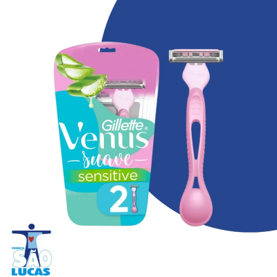 Aparelho de depilar gillette simp venus sens 2un