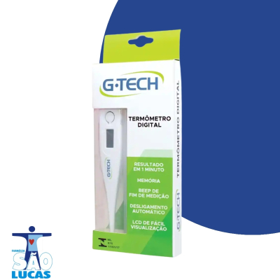 Termometro digital g.tech branco 