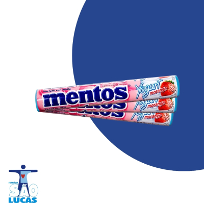 Drops mentos yogurt morango