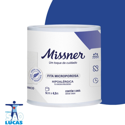 Esparadrapo Fita Microporosa 5x4,5cm missner
