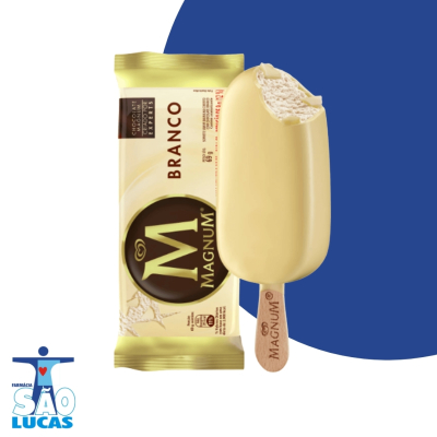 Picole kibon magnum branco