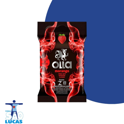 PRESERVATIVO OLLA MORANGO 3UN