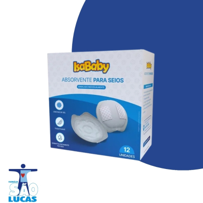 Absorvente seio isababy 12un