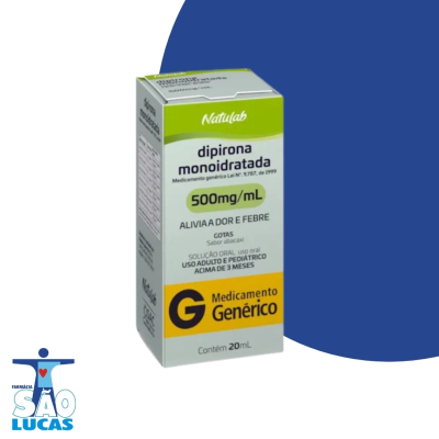 DIPIRONA GOTAS 20ML NATULAB