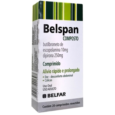 Belspan 250mg+10mg 20cpr