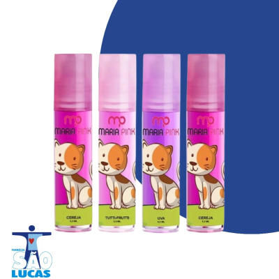 Brilho labial maria pink gatinha mp10008