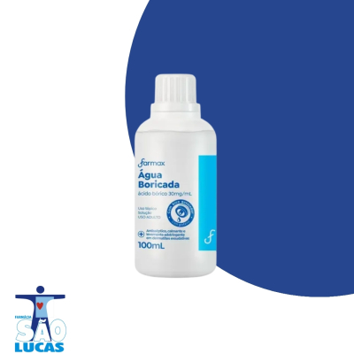 Agua boricada farmax 100ml